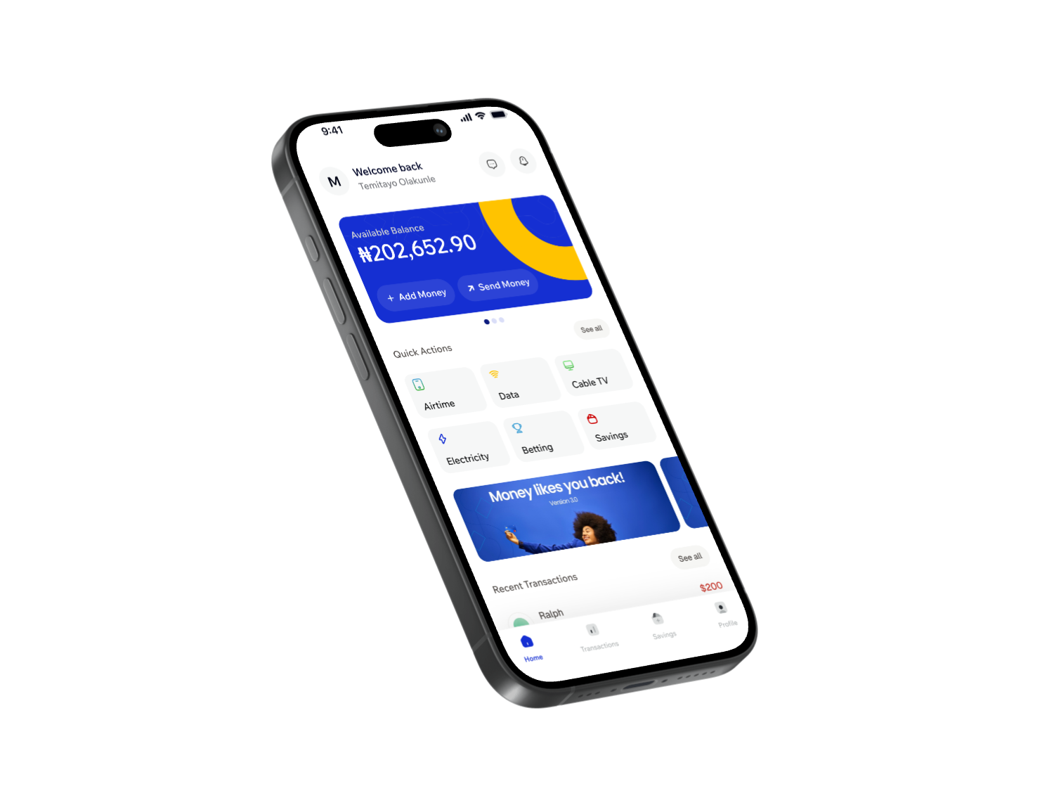 Select Transfer Type